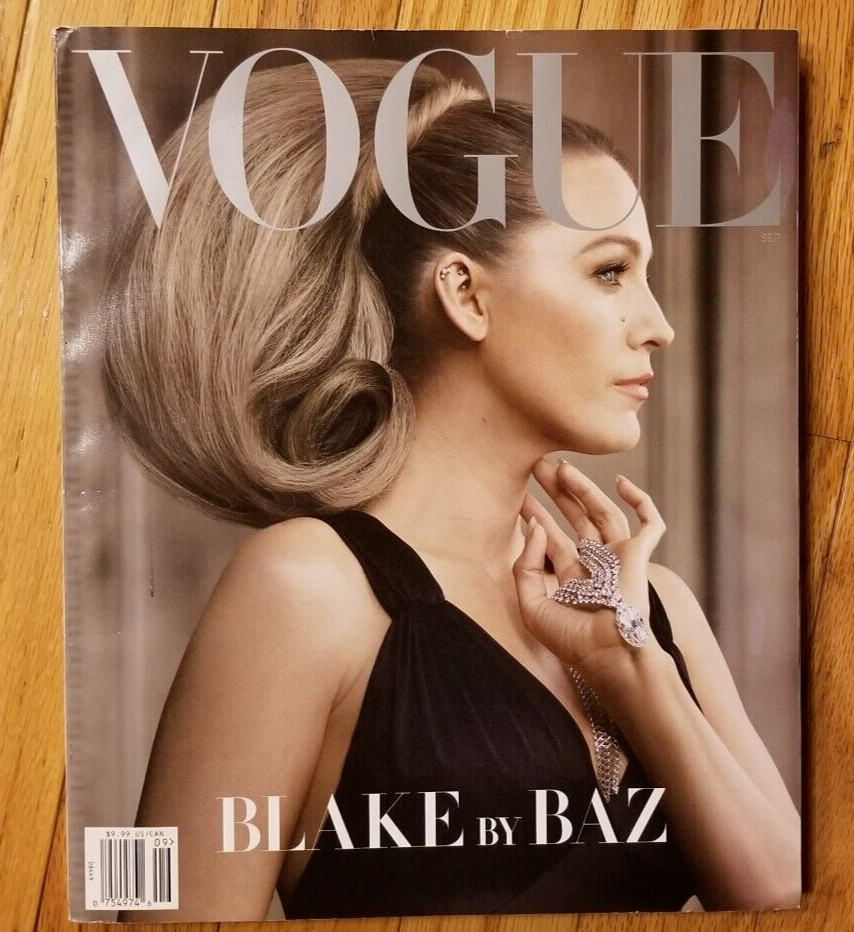 NEW! Vogue Magazine – September 2024 – Blake By Baz – Perfume Fashion 368 Pages