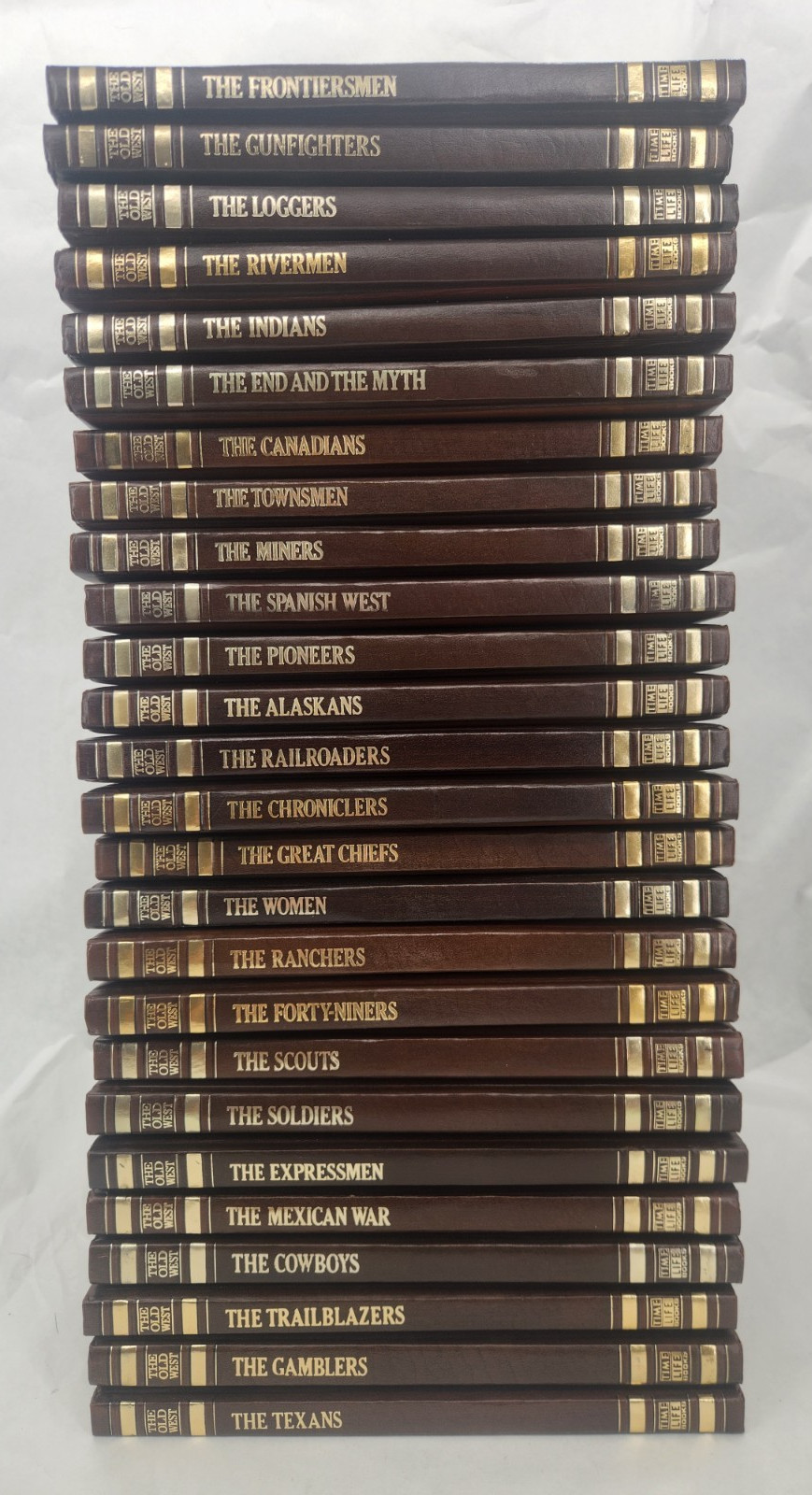 Complete 26 Vol Set Time Life “The Old West” Series Hardcovers