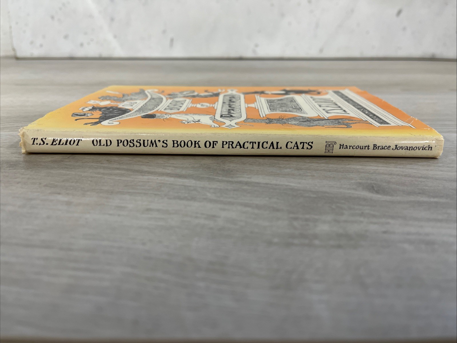 1982 Old Possum’s Book of Practical Cats – T.S. Eliot 1st Edition, Edward Gorey