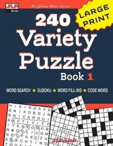 J S Lubandi Jaja Books 240 Variety Puzzle Book 1 (Paperback) (UK IMPORT)