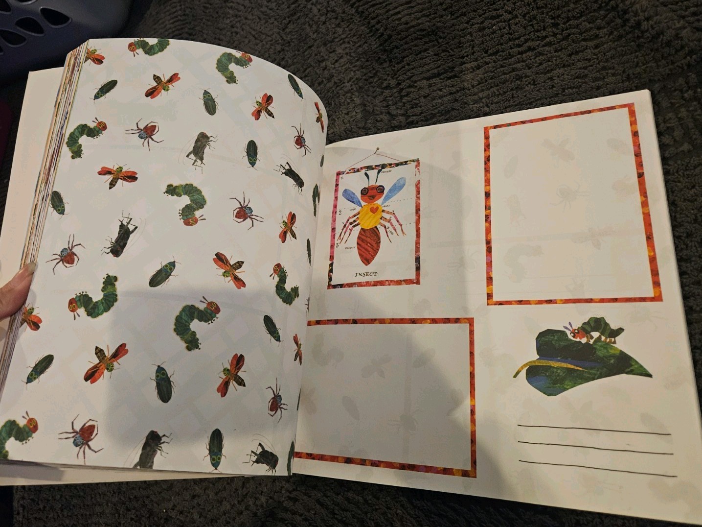 Rare Eric Carle Deluxe Scrapbooking Kit 600+ Pieces Stickers Pages Tags Unused