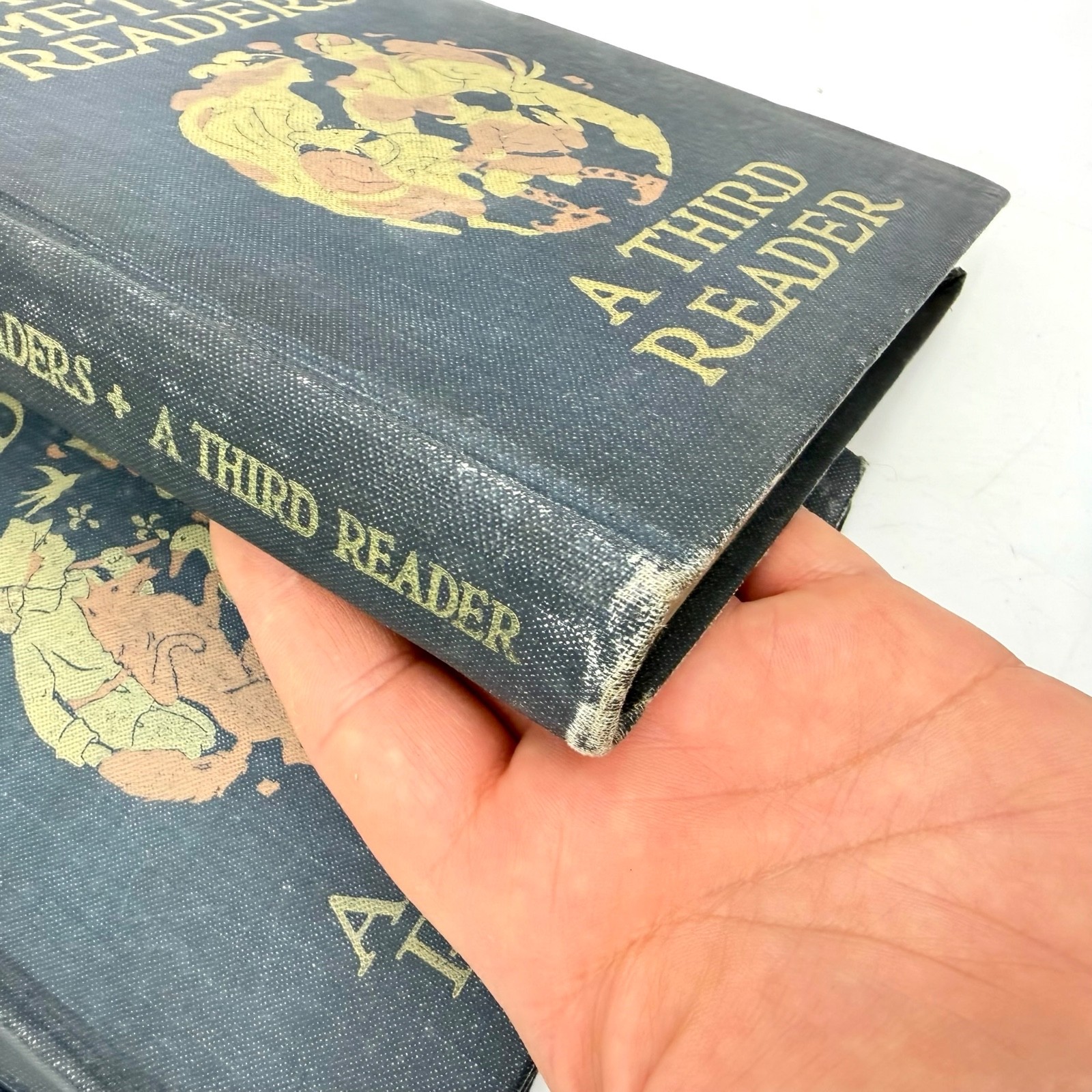 Antique Natural Method Readers Set 1st 2nd 3rd McManus Haaren Scribner 1914-1916