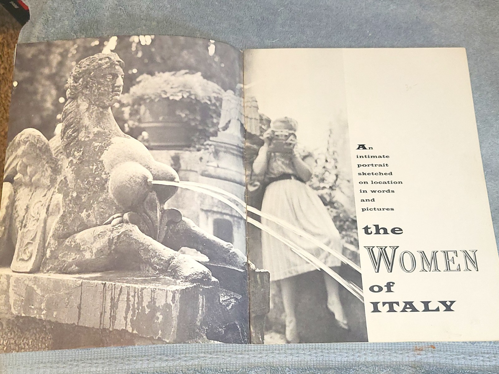 Women of Italy Magazine 1961 Vintage Men’s Interest Pin-up Girls/Cheesecake FINE