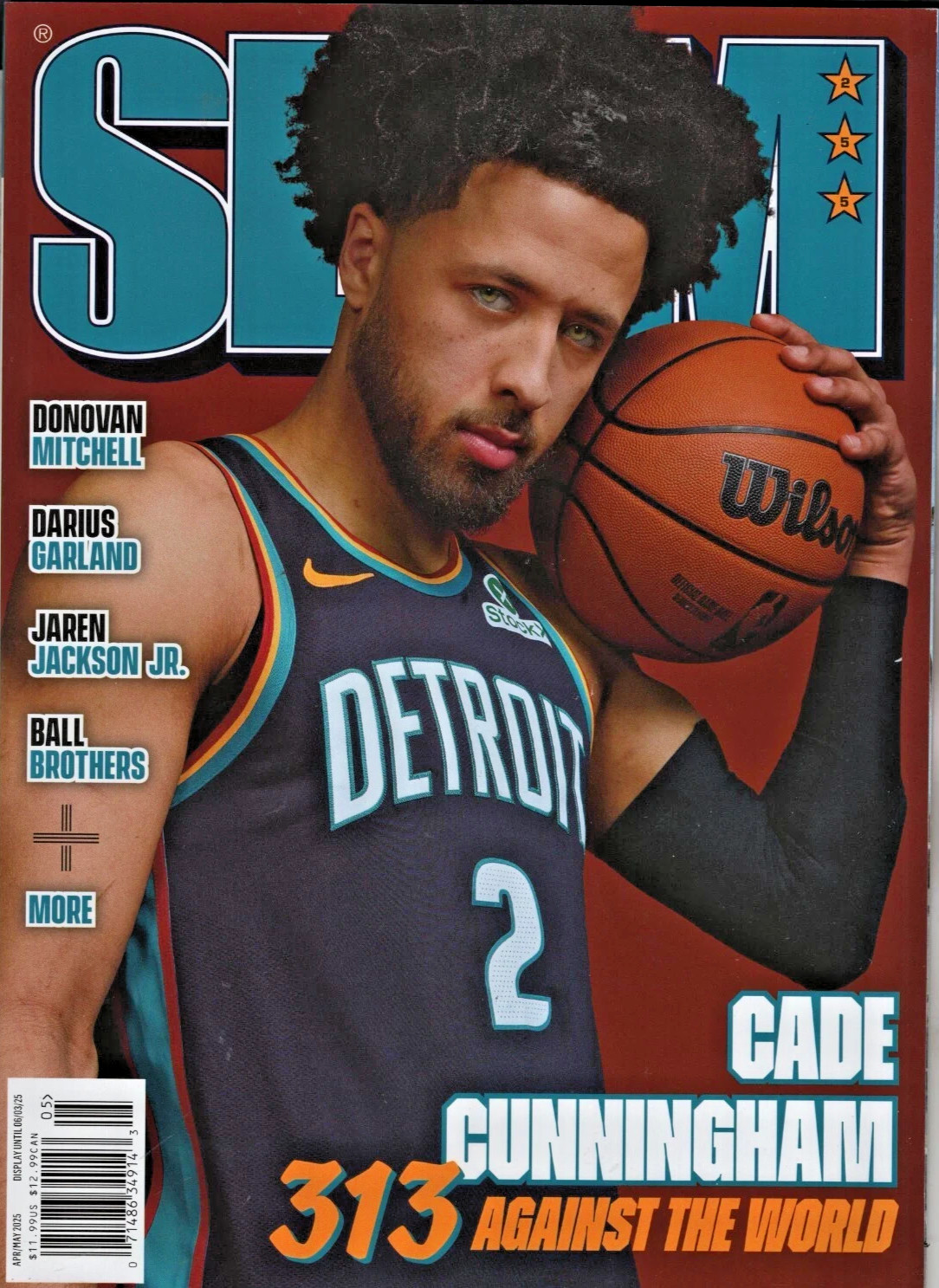 Slam Magazine #255 | Apr/May 2025 | Cade Cunningham