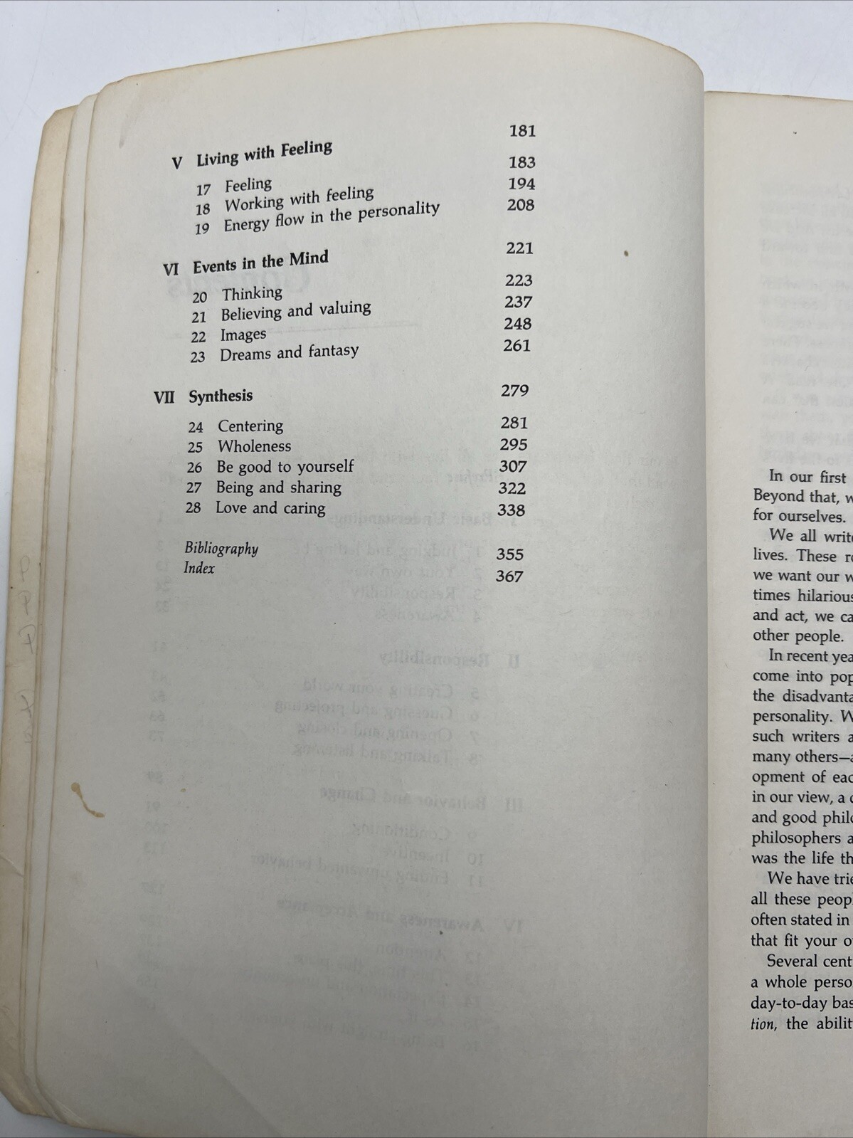 BEING AND CARING By Victor Daniels & Laurence J. Horowitz 1976