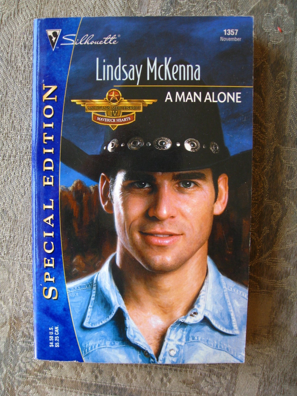 Lindsay McKenna – A Man Alone (Silhouette Special #1357) 2000 – paperback