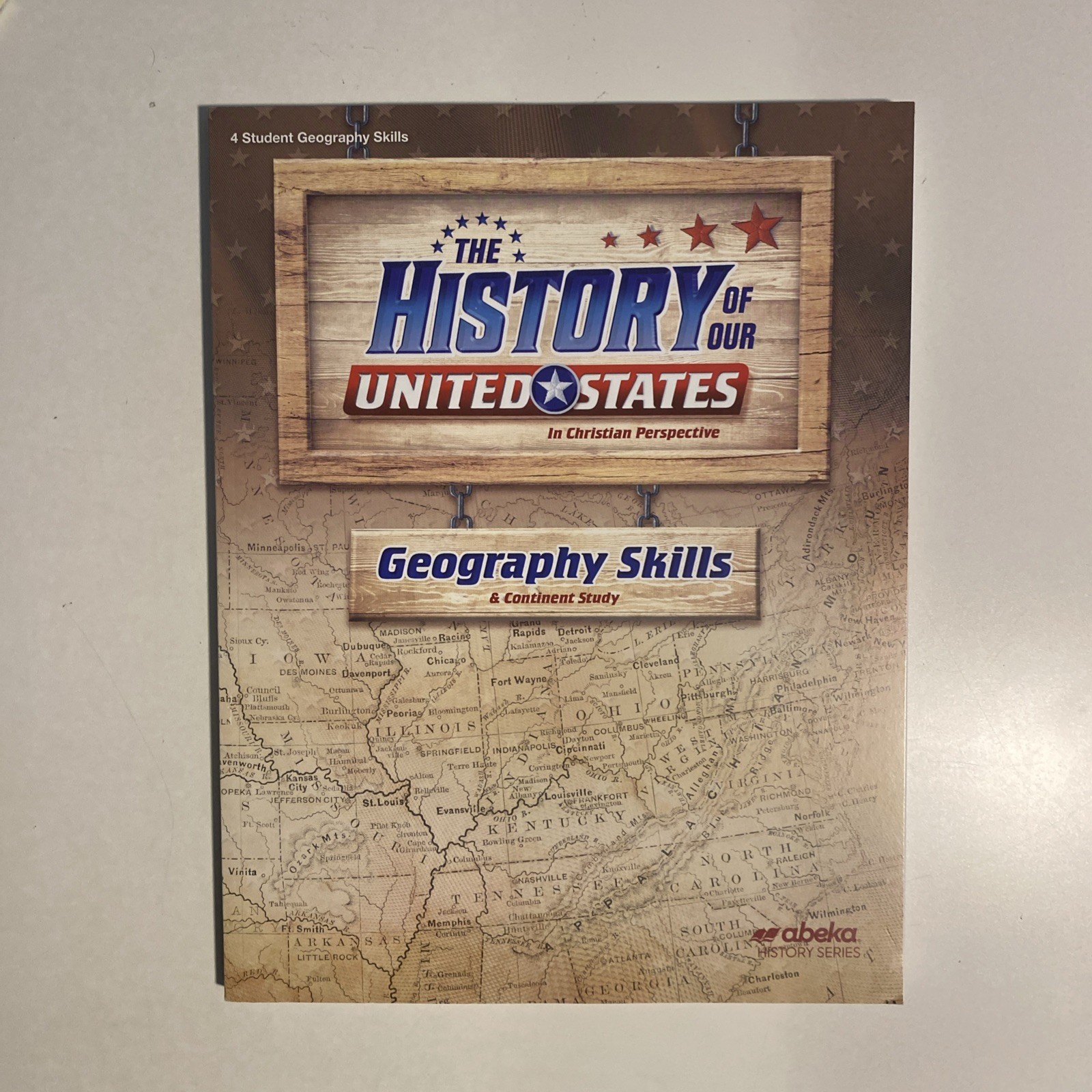 ABeka 4th Grade History Of Our United States Student Geography Skills