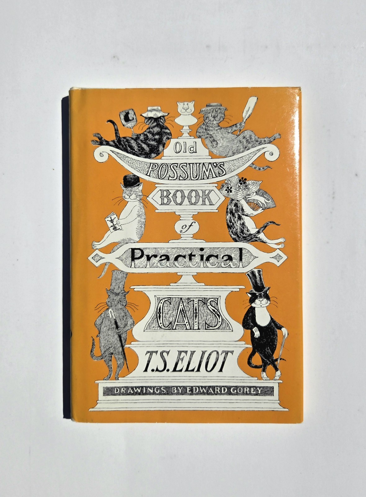 1982 Old Possum’s Book of Practical Cats – T.S. Eliot 1st Edition, Edward Gorey