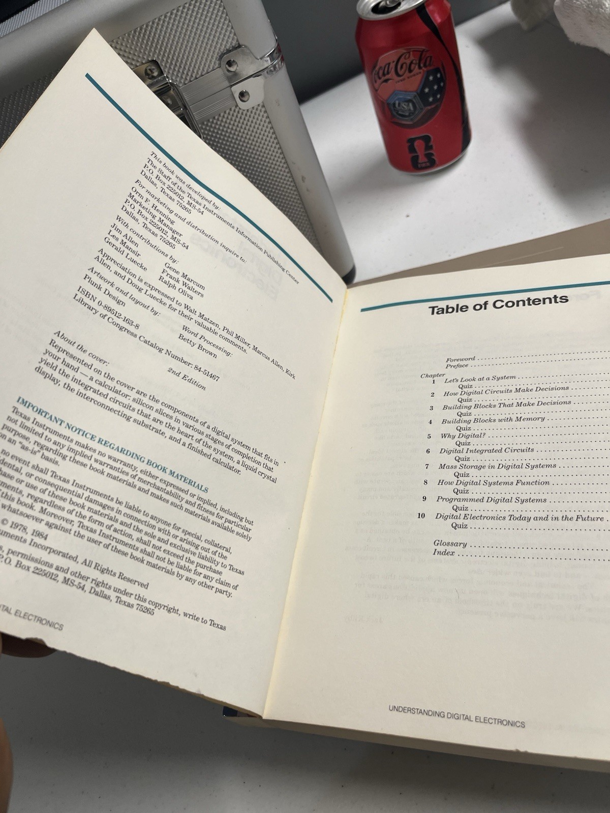 Vintage Texas Instruments Electronics Books Lot Of 3 Digital Automotive TI 1984