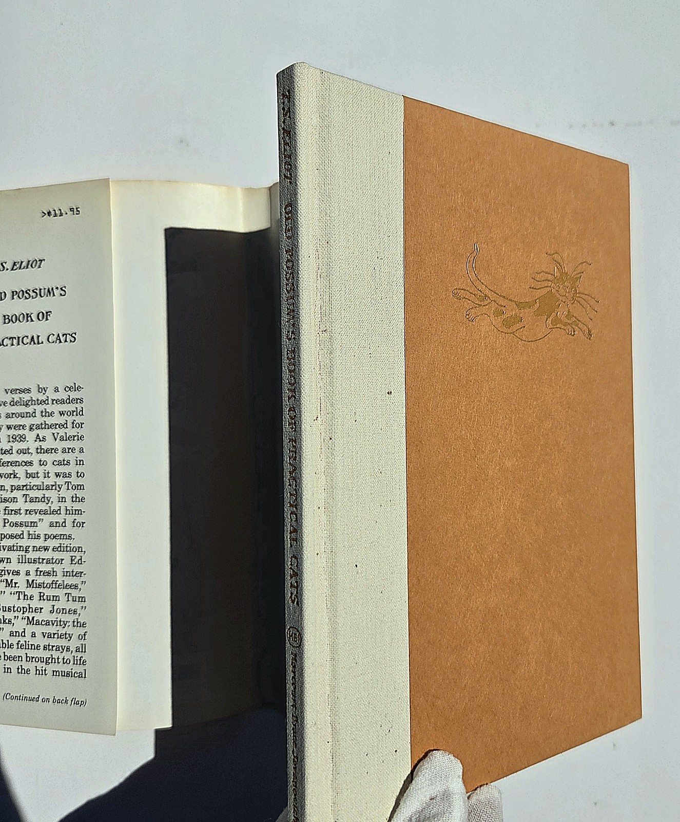 1982 Old Possum’s Book of Practical Cats – T.S. Eliot 1st Edition, Edward Gorey