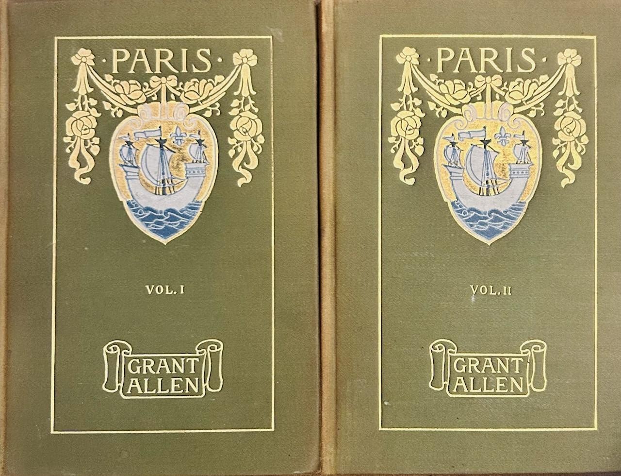 Paris in two volumes by Grant Allen