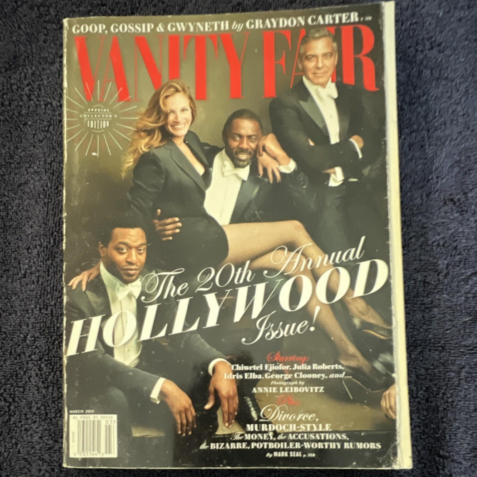 Vanity Fair 20th Annual Hollywood Issue Collector’s March 2014 Carter Leibovitz