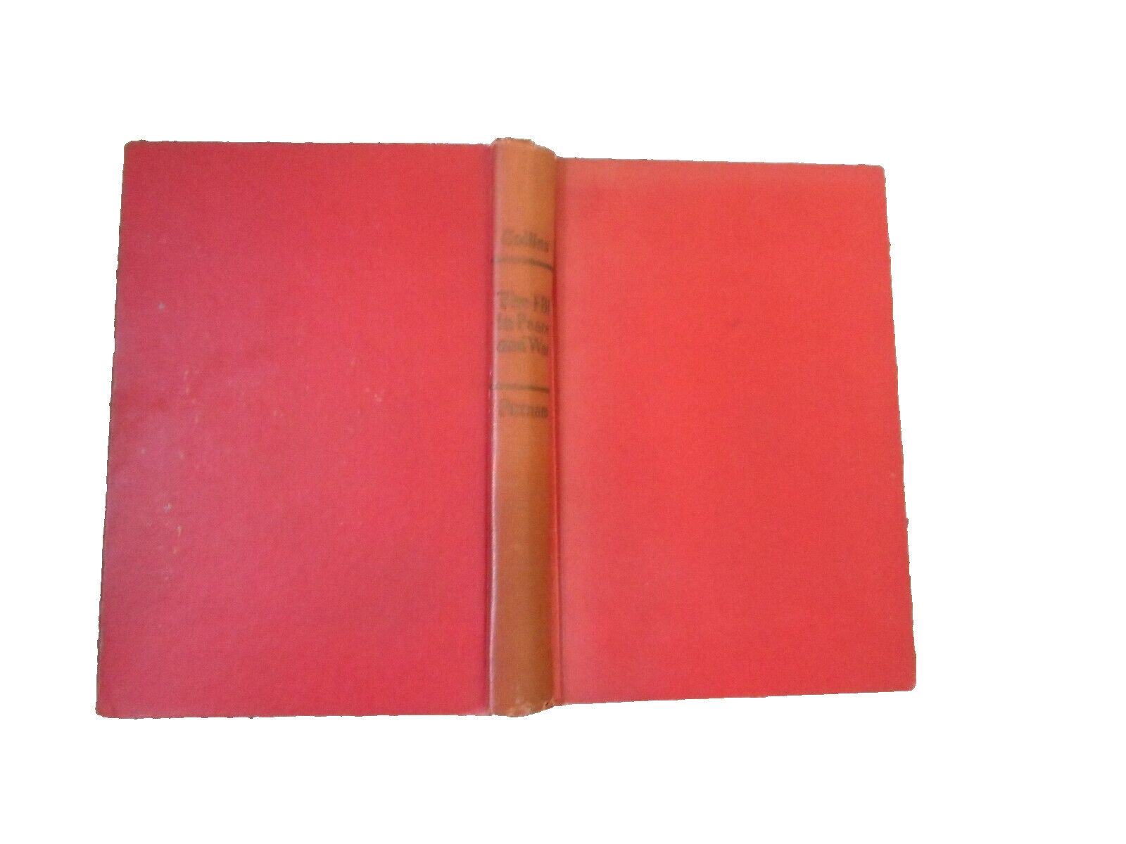 The FBI In Peace and War by Frederick L. Collins Intro by J. Edgar Hoover 1943