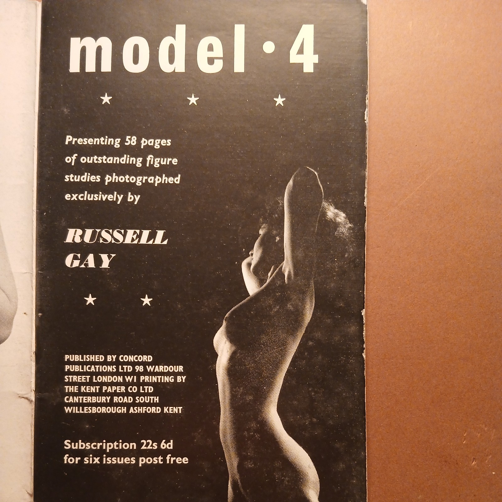 model 4 Vintage Magazines Non Full Nudity issues number