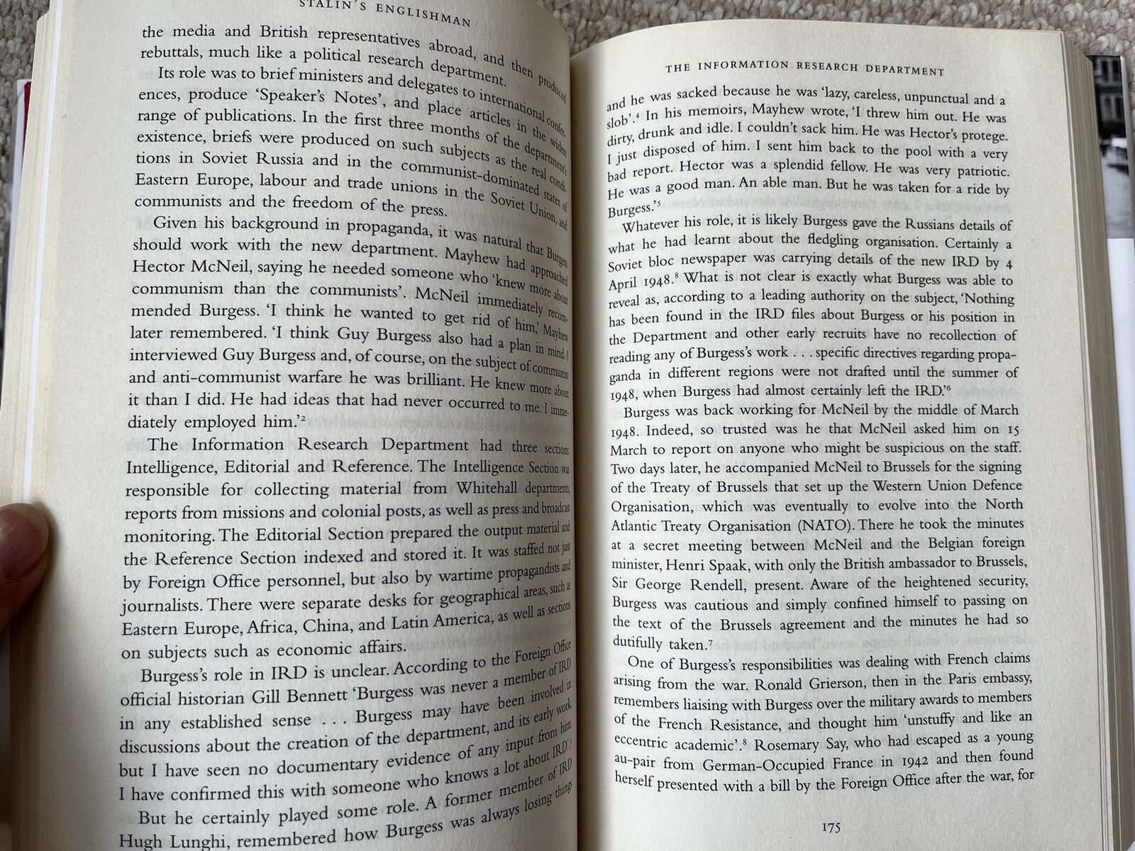 Stalin’s Englishman: The Lives of Guy Burgess By Andrew Lownie Signed