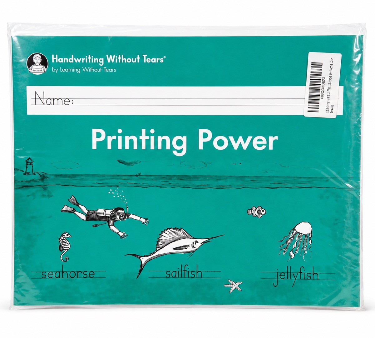 Handwriting Without Tears Printing Power Workbook New Sealed Homeschool