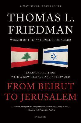 From Beirut to Jerusalem, Friedman, Thomas L., Very Good Book