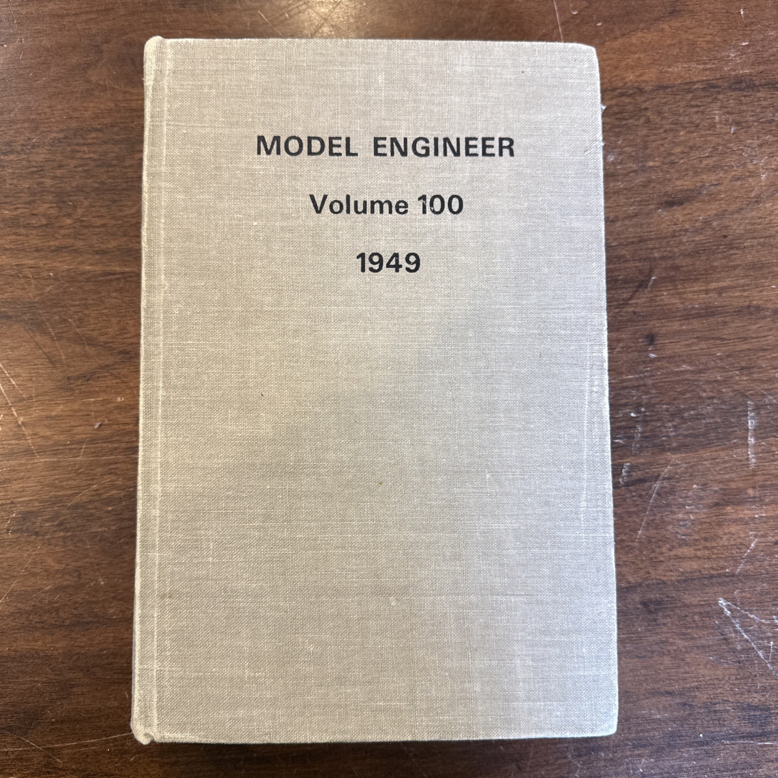 Model Engineer Volume 100 HB 1949 Facsimile Reprint 1977 Clarke Doble & Brendon
