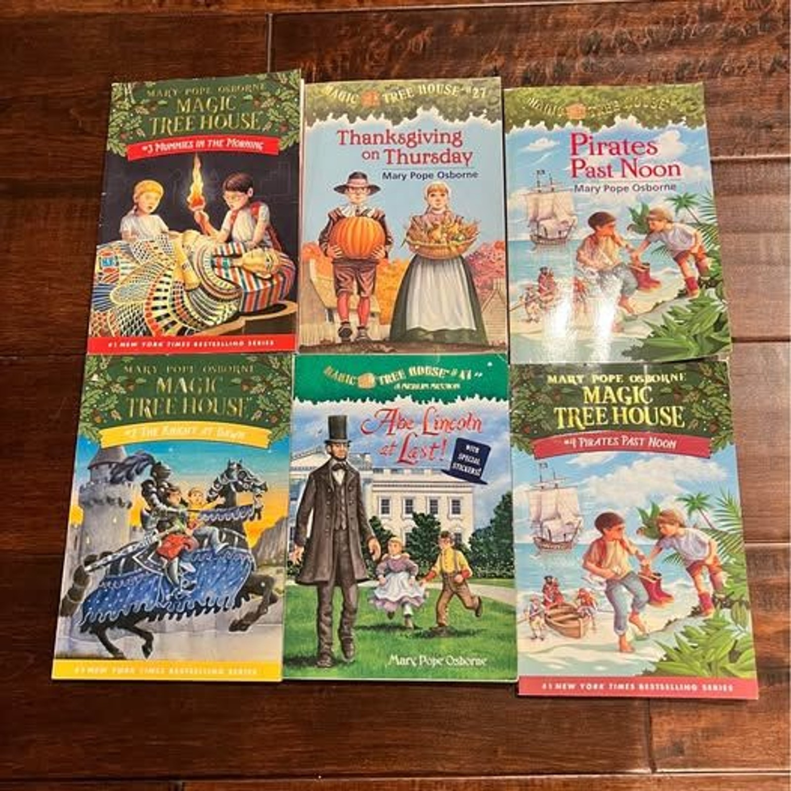 Kids Books – Magic Tree House – 6 books
