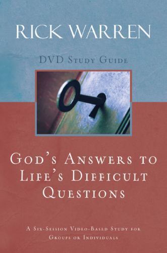 God’s Answers to Life’s Difficult Questions Bible Study Guide by Warren, Rick