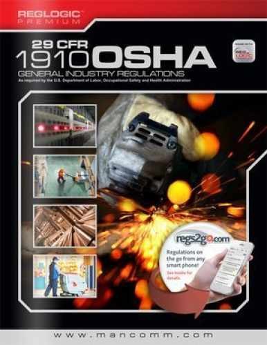29 CFR 1910 OSHA General Industry Standards – Textbook, by Mancomm – Acceptable