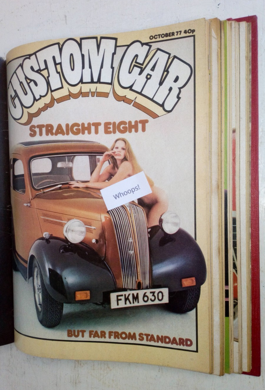 Custom Car Magazines in Binder March 1977 – February 1978
