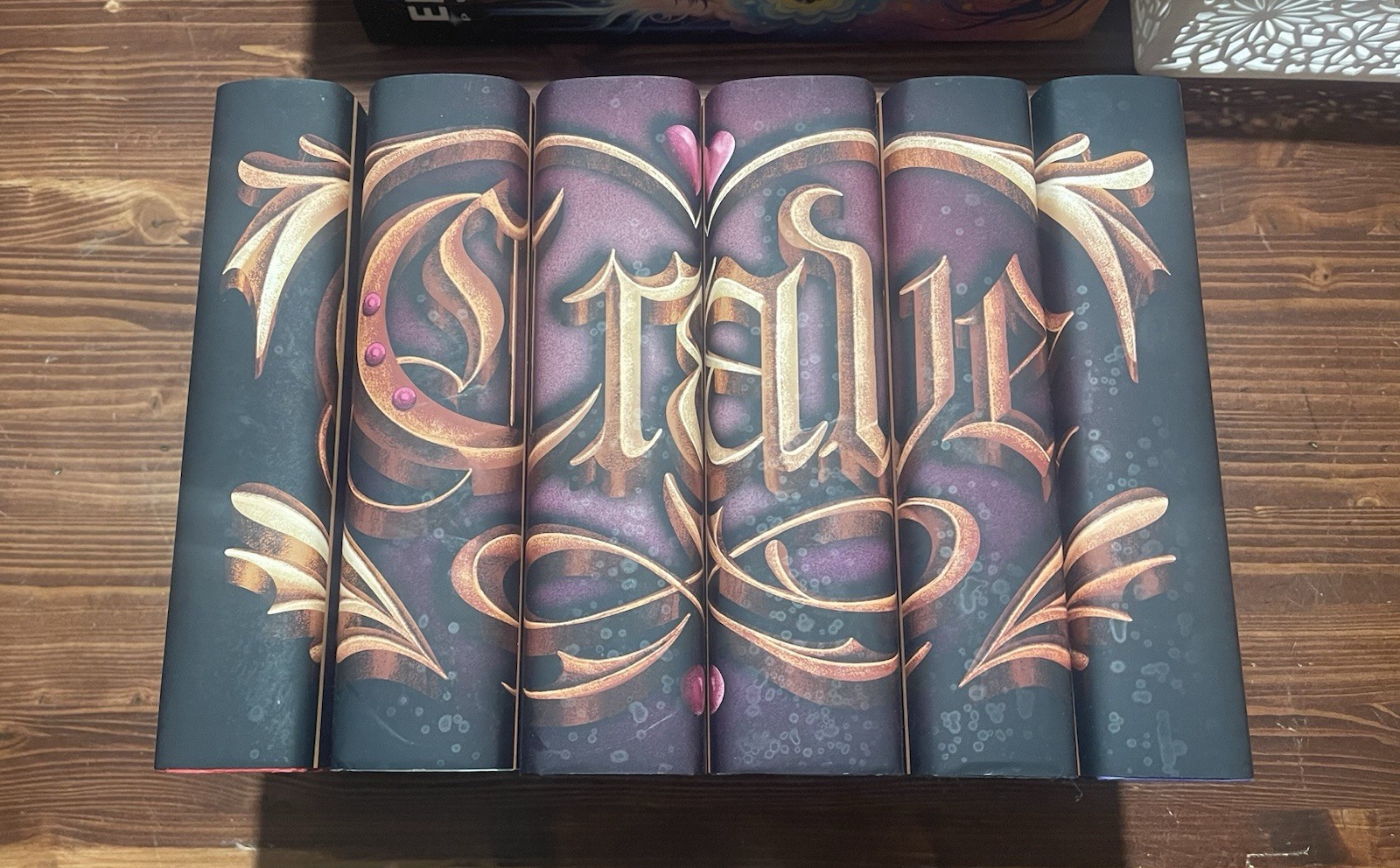 Crave Series by Tracy Wolff Hardcover Book Signed by Author Juniper Books