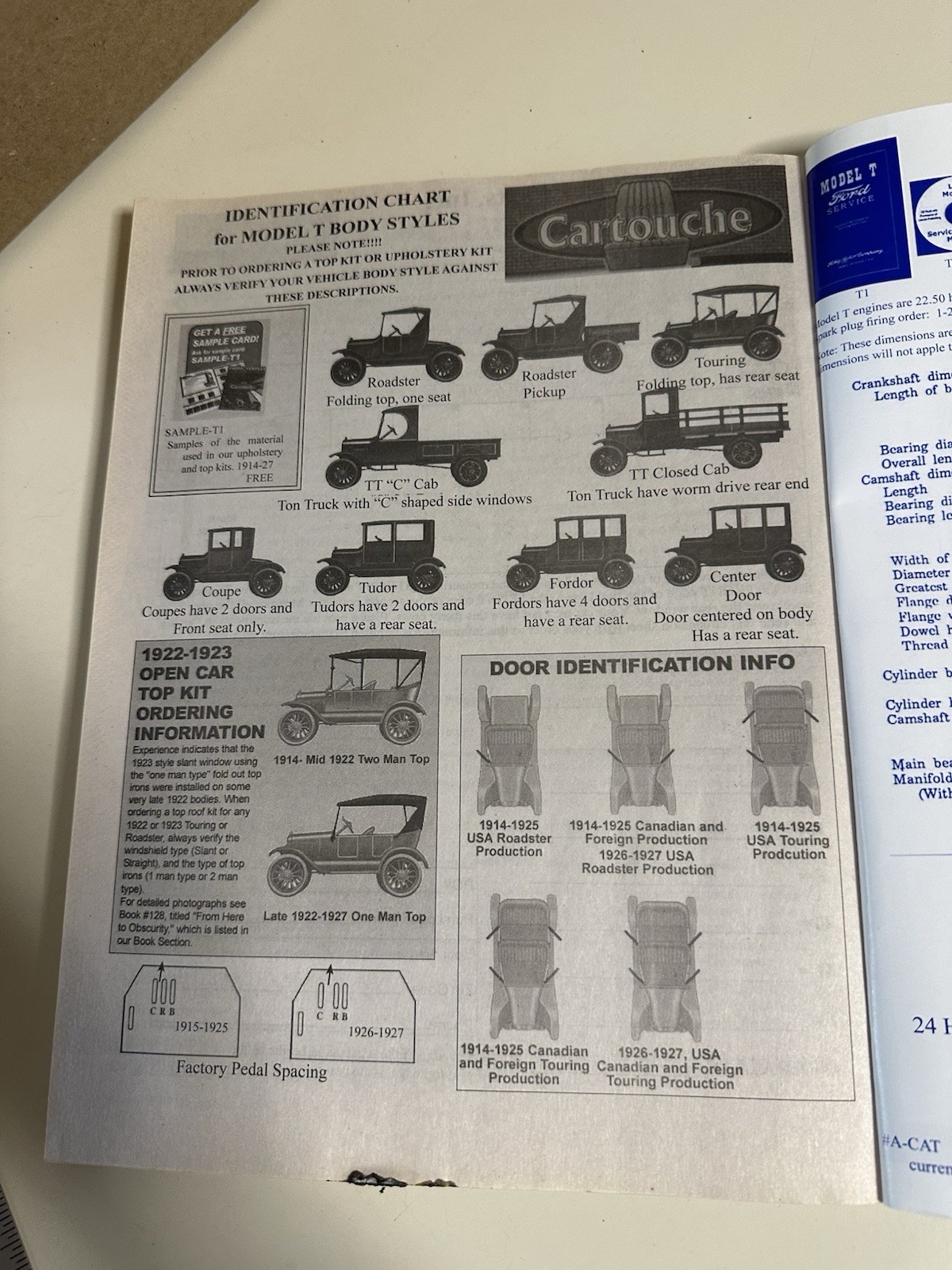 Lang’s Old Car Parts Model T Ford Parts 2017 Catalog 272 Pages