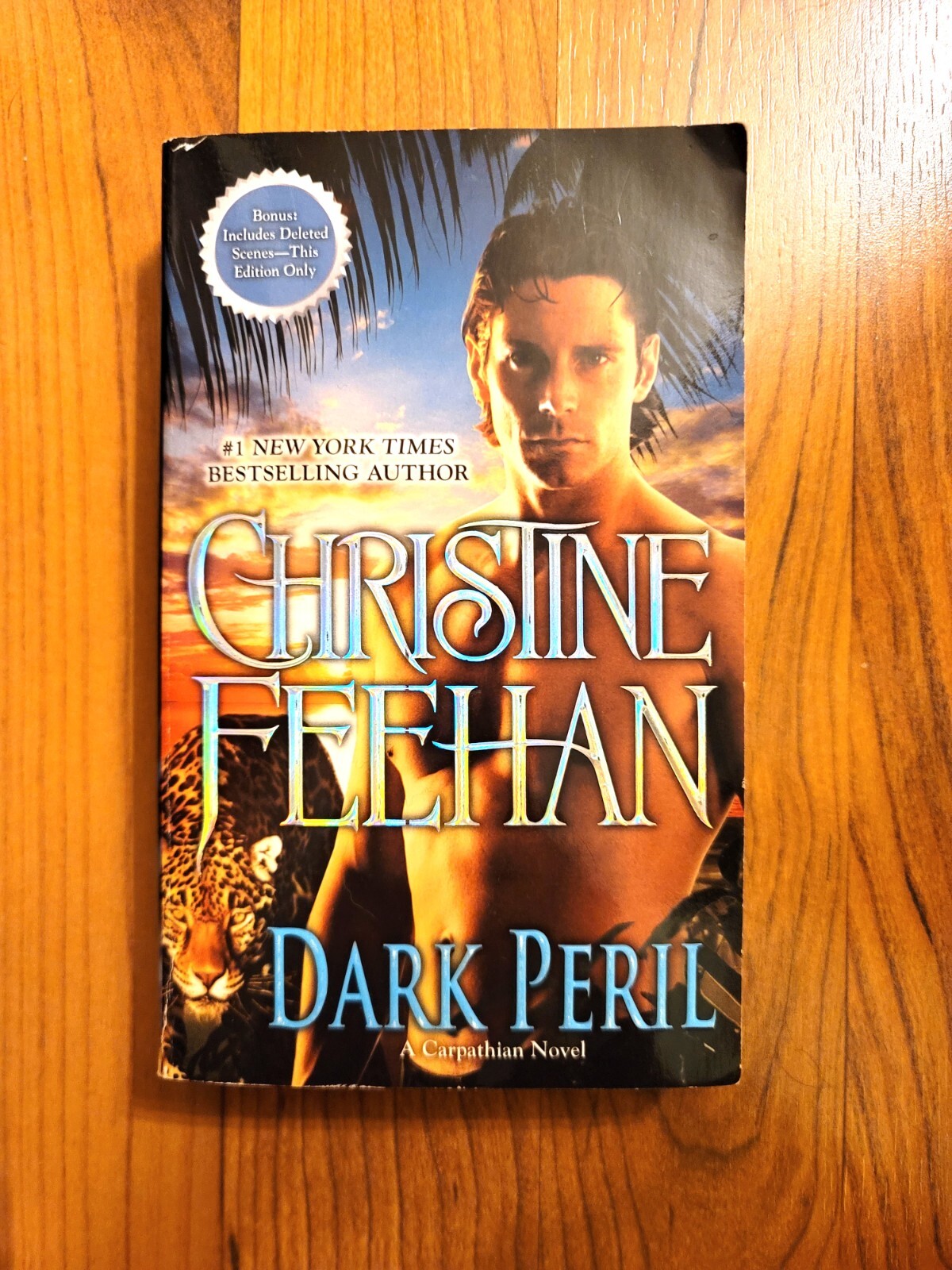 dark peril christine feehan pre-owned paperback carpathian series #19 pages 475
