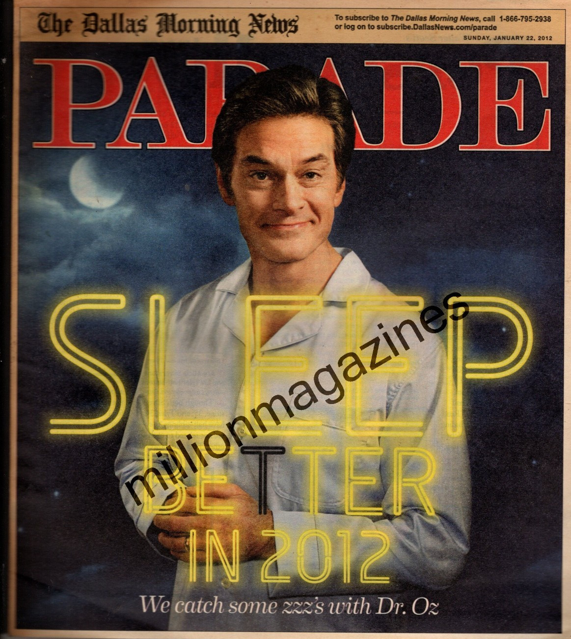 2012 Parade January 22 – Dr. Oz