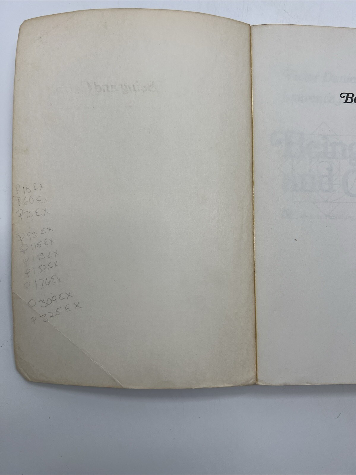 BEING AND CARING By Victor Daniels & Laurence J. Horowitz 1976