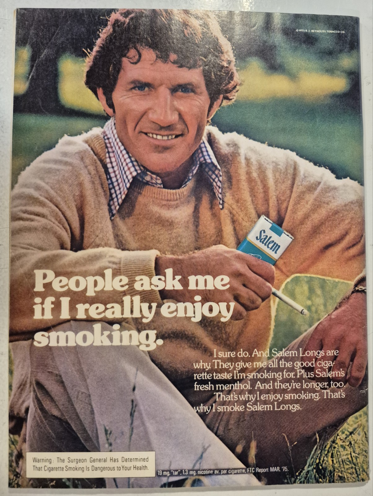 Men’s Interest/Adventure Magazine SAGA From 1975 Good Condition
