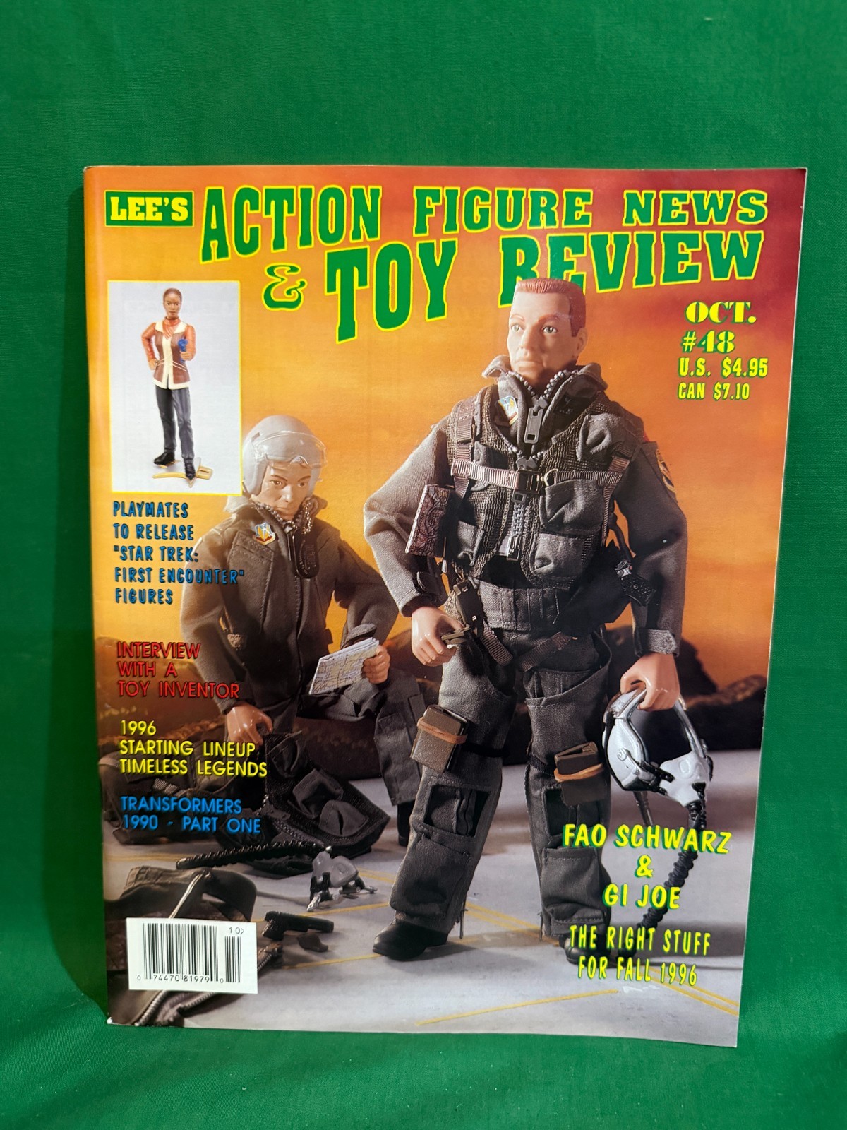 Lee’s Toy Review & Price Guide N0.48 Fao Schwarz, Star Trek, Transformers BX103