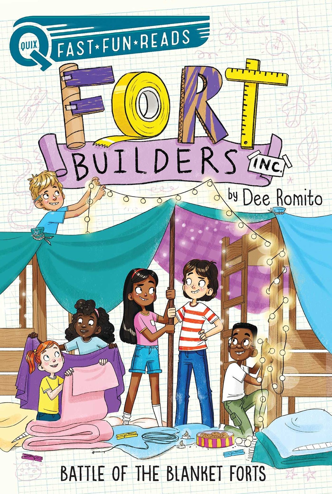 Battle of the Blanket Forts: A QUIX Book (Fort Builders Inc.) – paperback Ro…